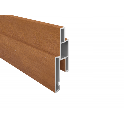 PVC Komplettelement verschiedene Farben 5 Dekorstreifen mit Pfosten 1